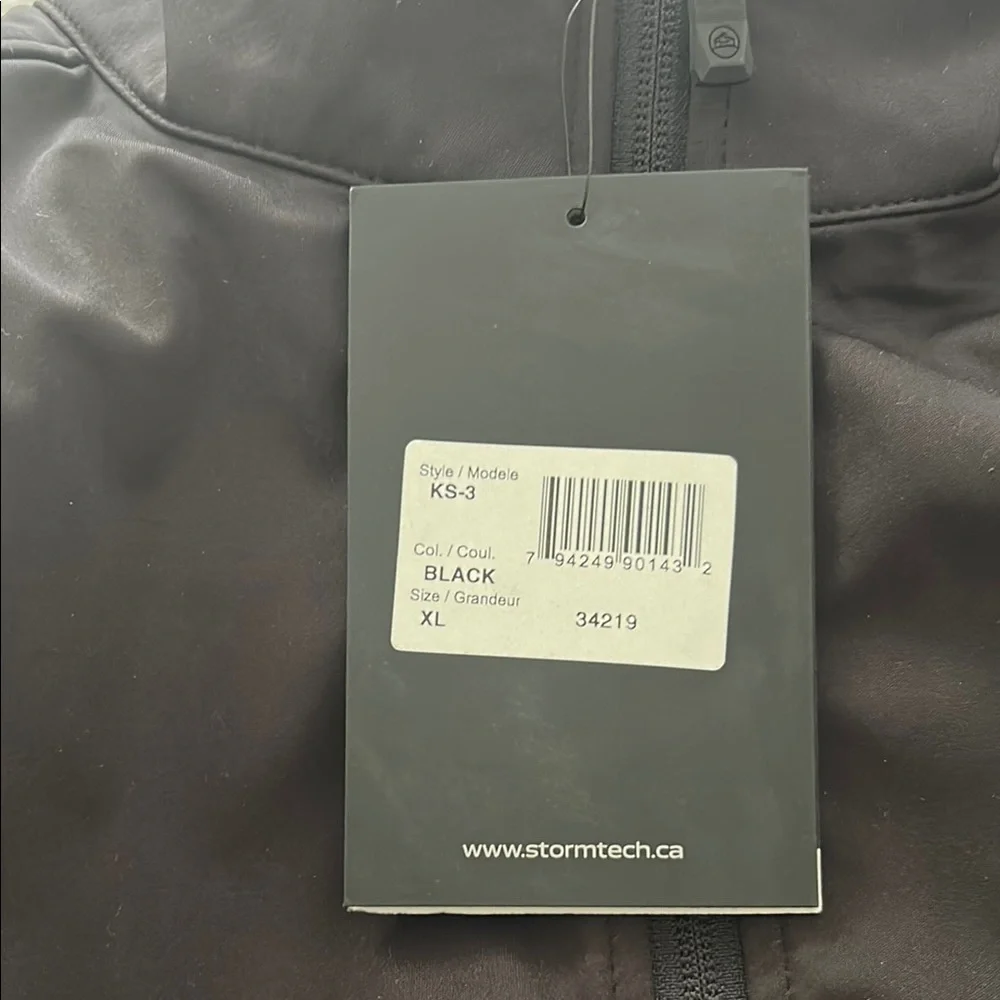 Storm Black Performance Jacket Full-Zip Soft-Shell - Picture 5 of 7